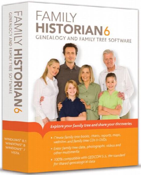 Family Historian upgrade naar versie 7