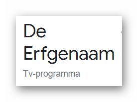 De Erfgenaam