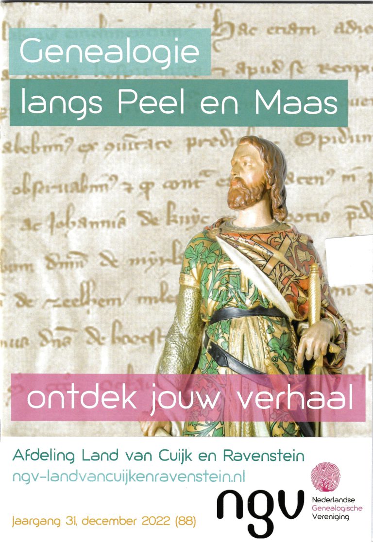 LVC: Genealogie langs Peel en Maas