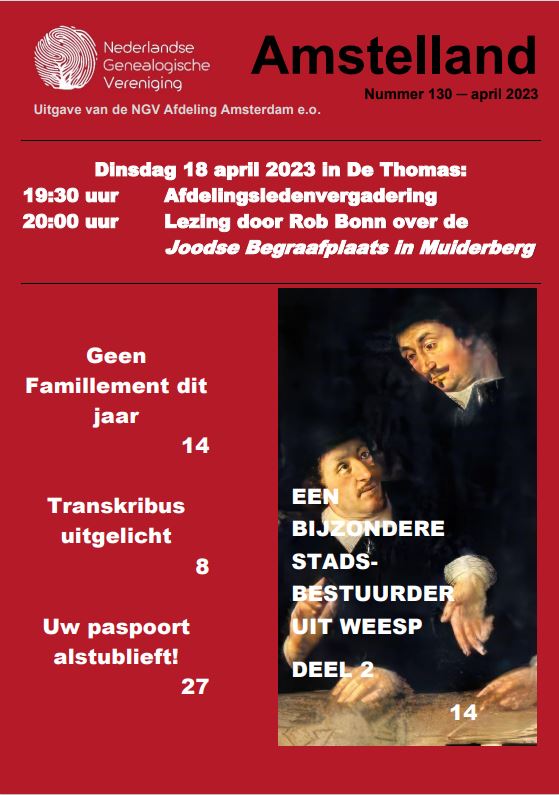 ASD – Amstelland – april 2023