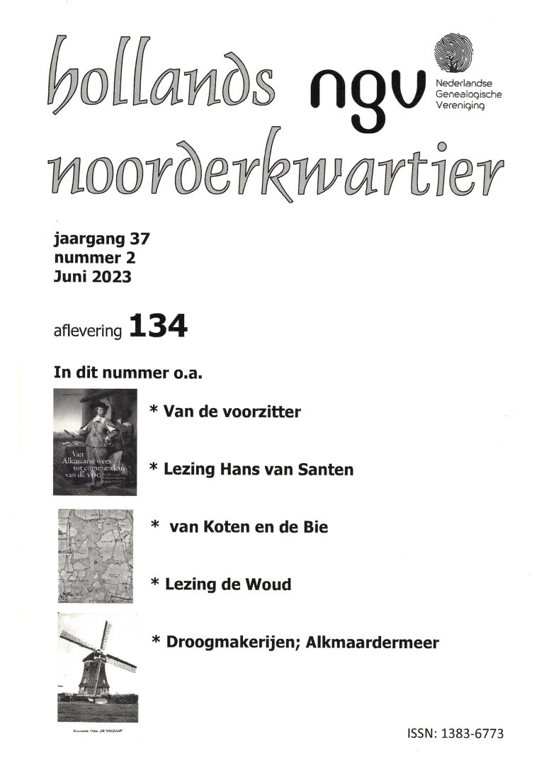 Hollands Noorderkwartier 2023 – 2