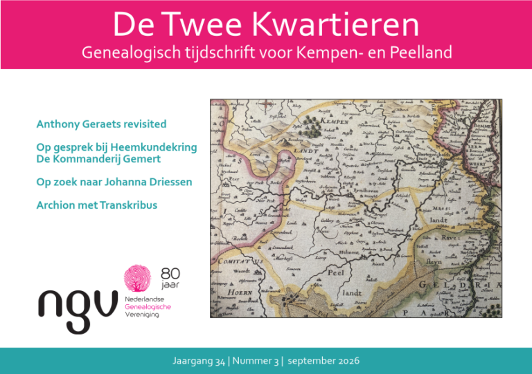 De Twee Kwartieren september 2026